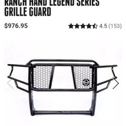 Ranch Hand Legend Series Grill Guard Off Of 2021 Toyota Tundra 2