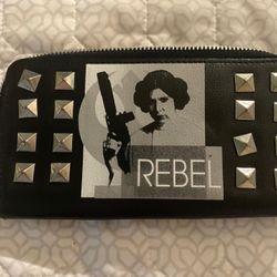Wristlet Wallet REBEL princess Leah  NWOT