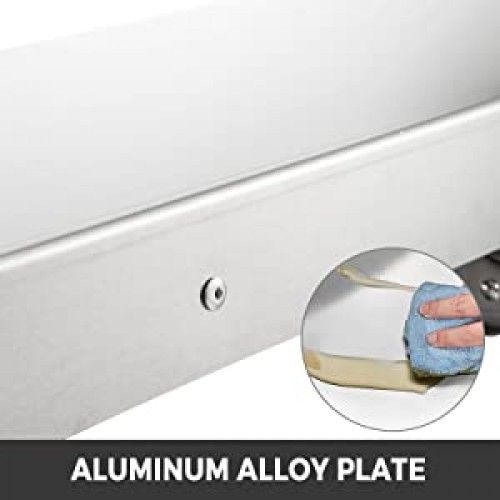 Concession Shelf 96 in. L x 12 in. W Stainless Steel Drop Down Folding Serving Food Shelf