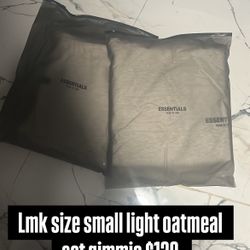 Small Light Oatmeal Set 