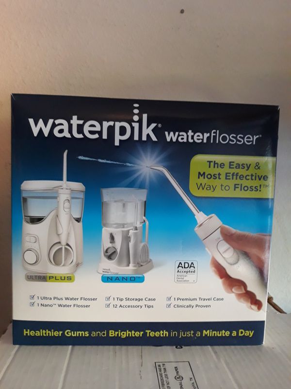 WaterPik WaterFlosser ULTRA Plus & Travel Size NANO 2