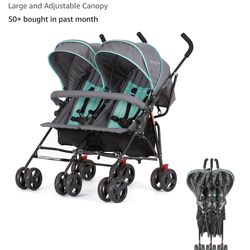 Volgo Twin Umbrella Stroller