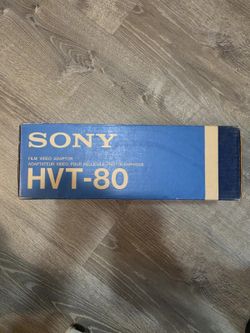 Sony Film Video Adapter HVT-80 - Complete in Original Box Vintage