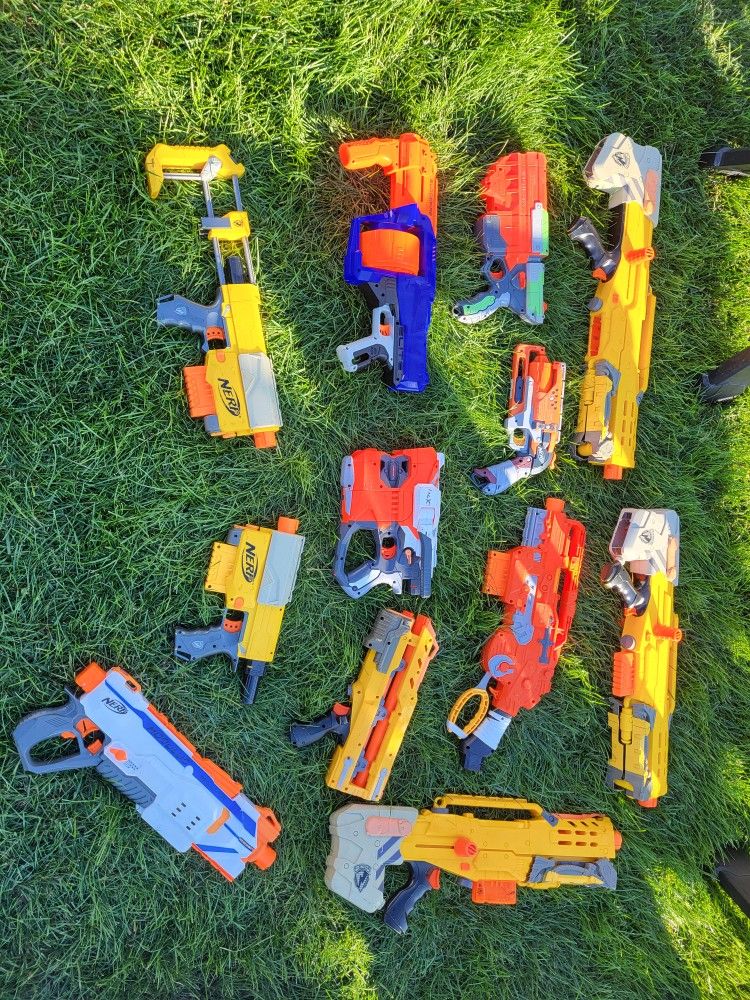 Nerf Gun Lot 