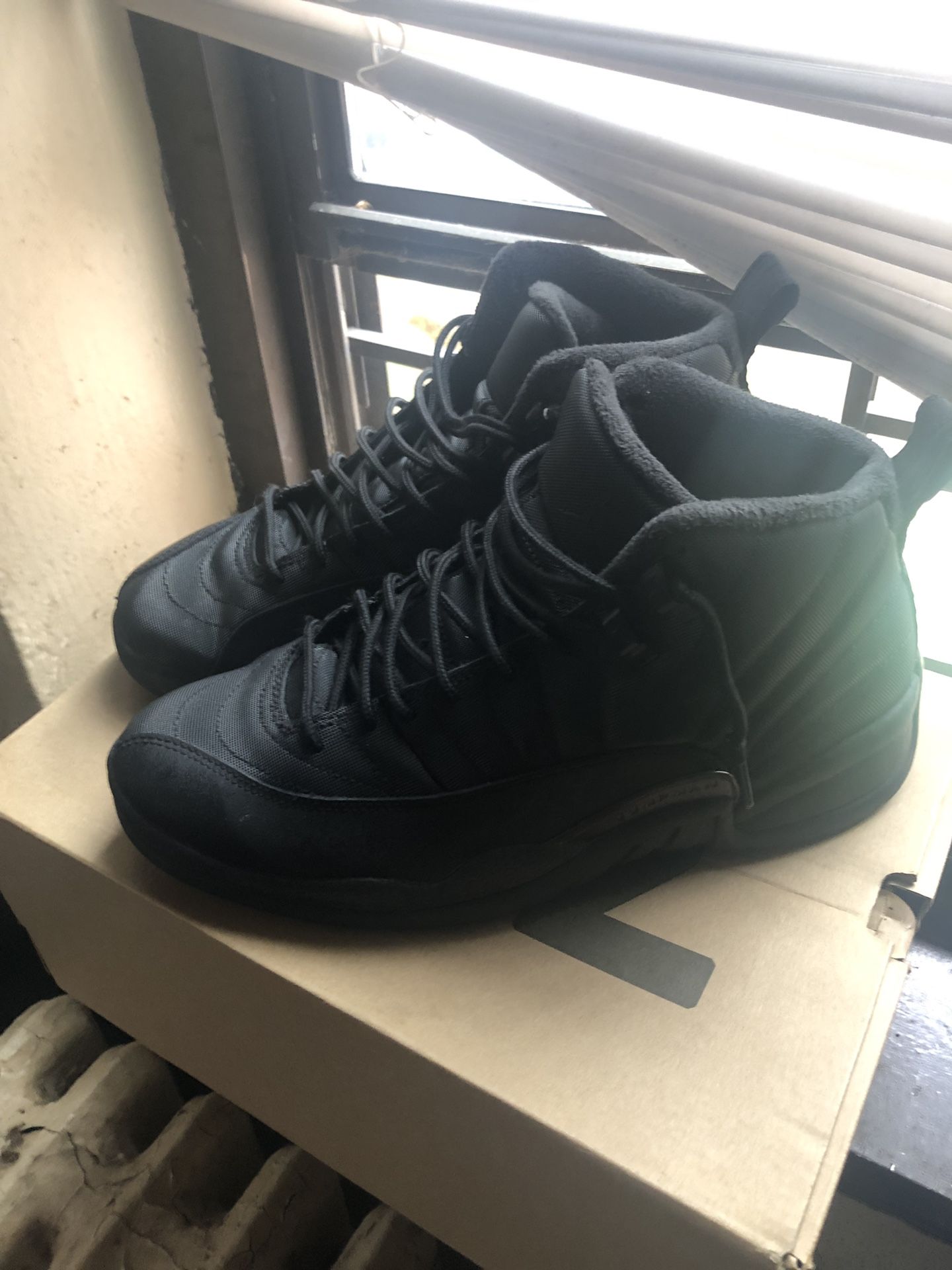 Jordan 12 Retro Winter Black