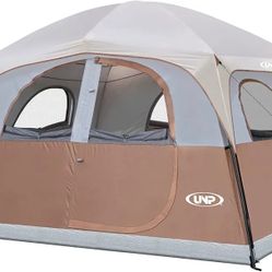 UNP Tent Waterproof Windproof Easy Setup - Size: 6 Person