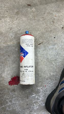 Datsun tire inflatior