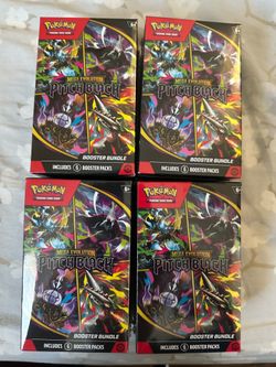 PITCH BLACK BOOSTER BUNDLE brand new pokemon tcg card
