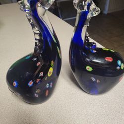 Millifiori  Style Glass Art