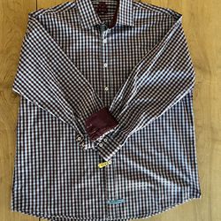 English Laundry Button Up Shirt Men’s 17.5 34/35 Like New! 