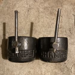 Olympic barbell collars