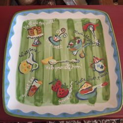 Southern Living Sounds of the South Platter Plate -  Becky Denny