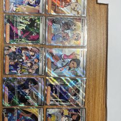 Set of 10 full art trainer Pokemon cards