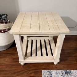 Farmhouse Two End Tables 