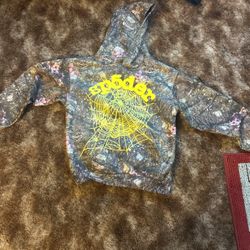 sp5der hoodie sz: M
