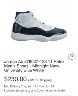 Air Jordan Retro 11 10.5 Men