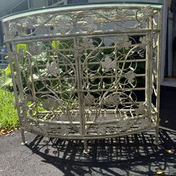 Wrought Iron Wine Rack