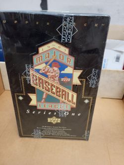 1993 Upper Deck Baseball Series 1 Hobby Box - Factory Sealed 36 Packs