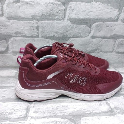 Ryka Sky Walk Swift Women's Size 11 M Walking/Running Sneakers; Bungie Burgundy