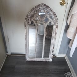 Medium Size Wooden Mirror