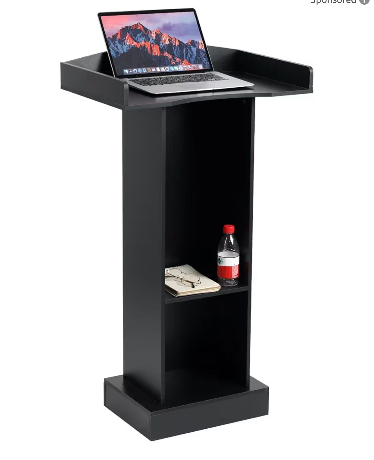 Open Box Podium Speech Presentation Stand