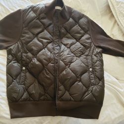 Authentic Moncler Light Jacket (Down & Wool)