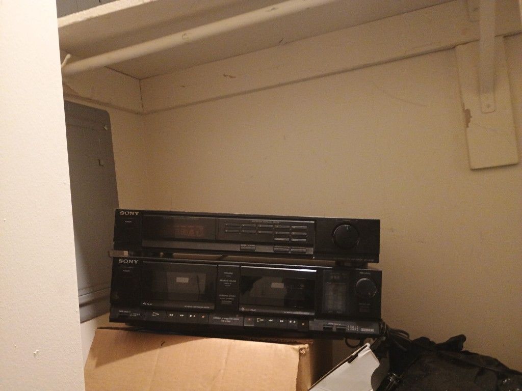 Vintage Audio Receivers JVC Sony Sherwood Technique