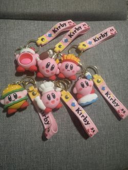 Brand New Kirby Keychains !