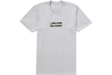 Supreme Box Logo Tee FW23 Ash Grey (Camo)
