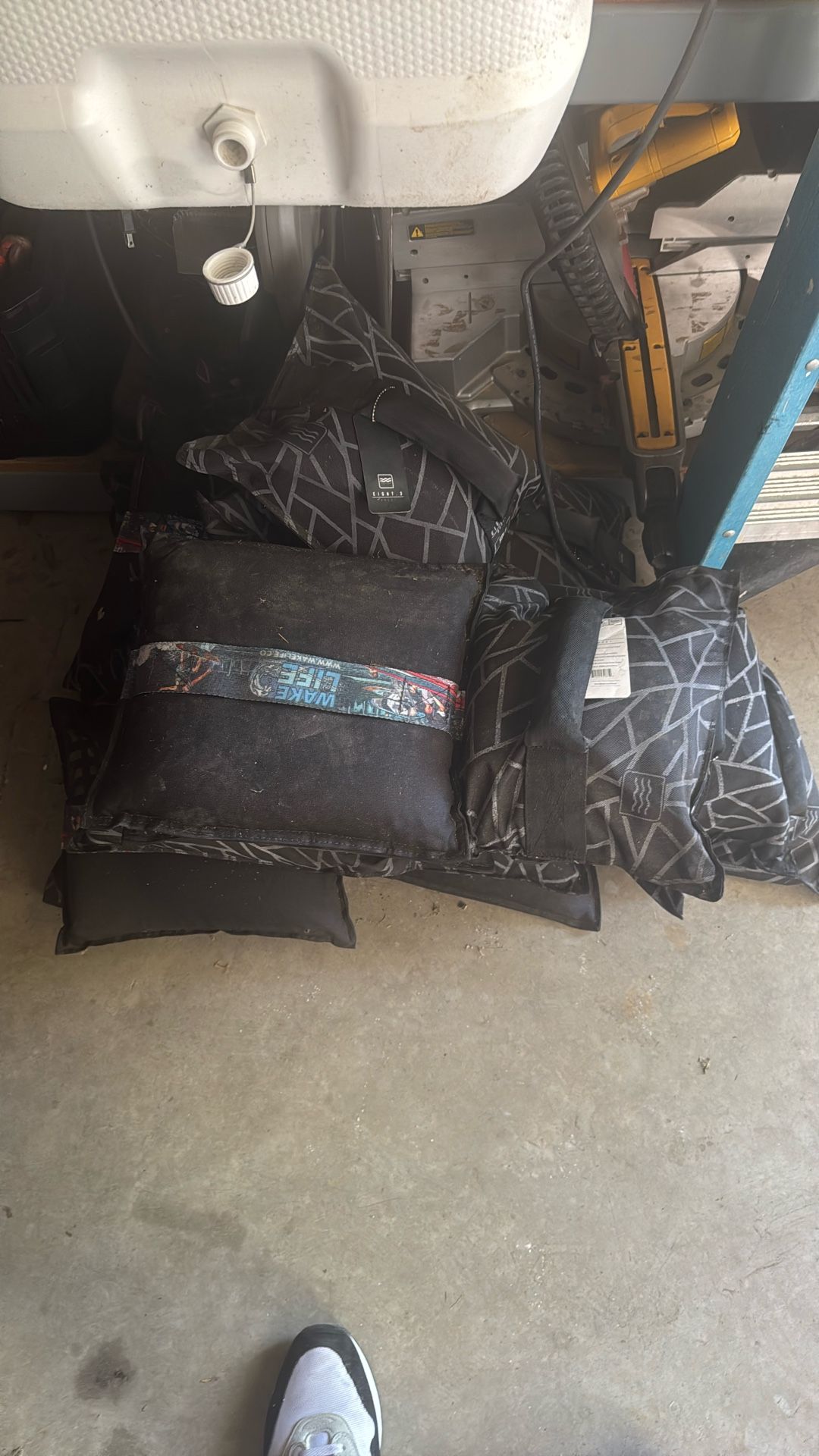 WAKE 50lb Ballast Bags for Wakesurf/Wakeboard Boats
