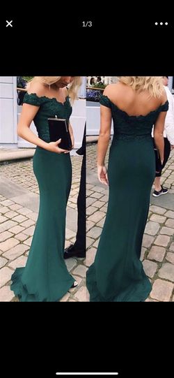 Green prom dress