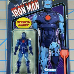 Marvel Legends 3.75 Inch Iron Man Action Figure Kenner Retro iron Man Captain America Black Panther