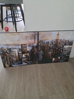New York Skyline Artwork