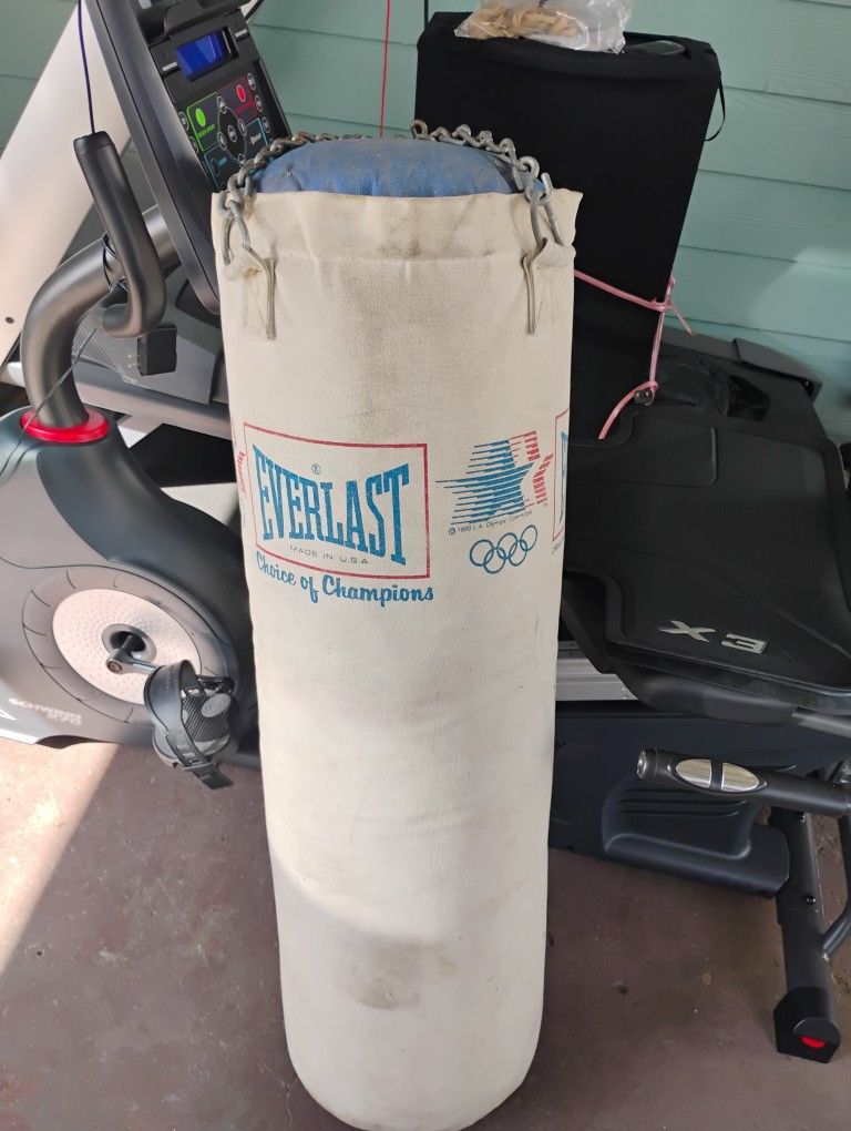 Punching Bag 1980s Made In USA