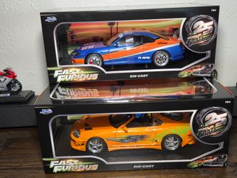 Fast and furious 1 18 toyota supra jada
