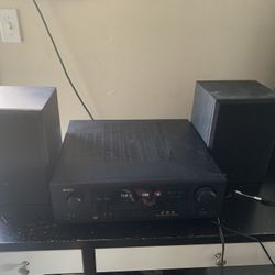 Denon AVR-487 AV Surround Receiver XM Ready Neural Dolby Digital DTS Tested