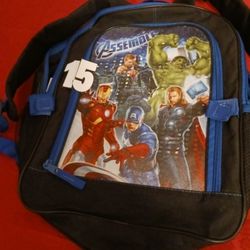 Boy Back Pack  Bag New Marvel's Hero