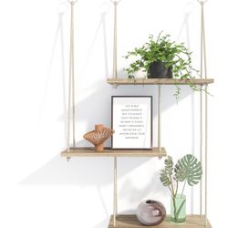 Set of Three Floating Shelves 