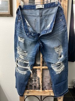 Abercrombie & Fitch boyfriend straight jeans size 10R