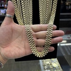 10k Rolex Chain 26” 🔥 We Buy Sell Trade Gold / Silver Jewelry And Coins