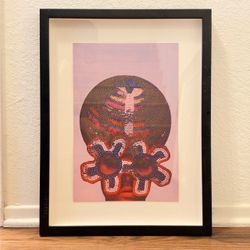 Eduardo Paolozzi Cucumber Night Cream Framed Print