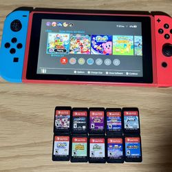 Nintendo Switch And Games 