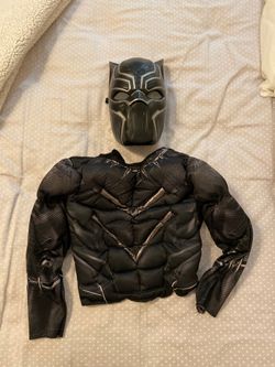 Black panther kids costume