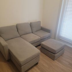 Gray Sectional Sofa