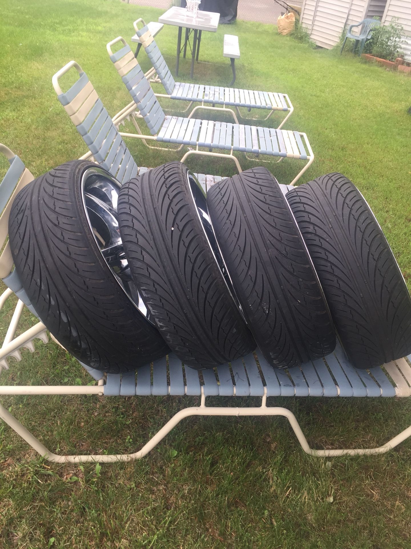 22” Rims Tire package 225/30/22 for Sale in Fridley, MN OfferUp