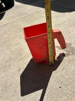 Scotts Handheld Spreader Red Plastic