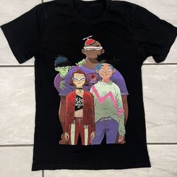 Gorillaz Band Music Fall 2022 North American Tour Shirt Adult Small Noodle