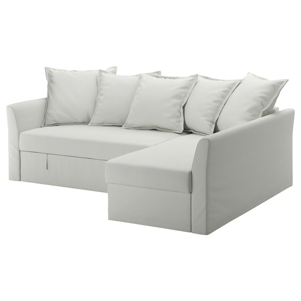 Ikea Holmsund cover sleeper sectional 3 seat Orrsta Light White Gray 603.879.42 COVER ONLY