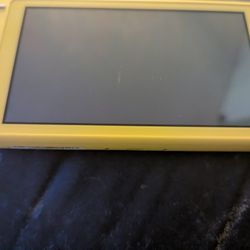 Yellow Nintendo Switch Lite 