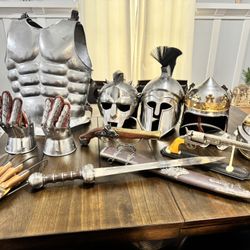 Metal Cosplay Weapons and Armor